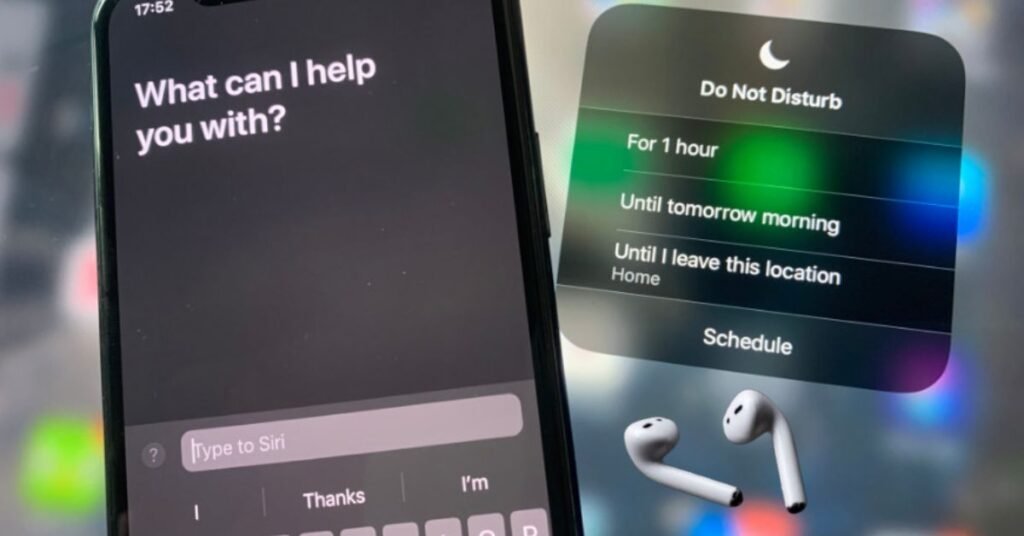 How to turn off Siri reading messages on AirPods